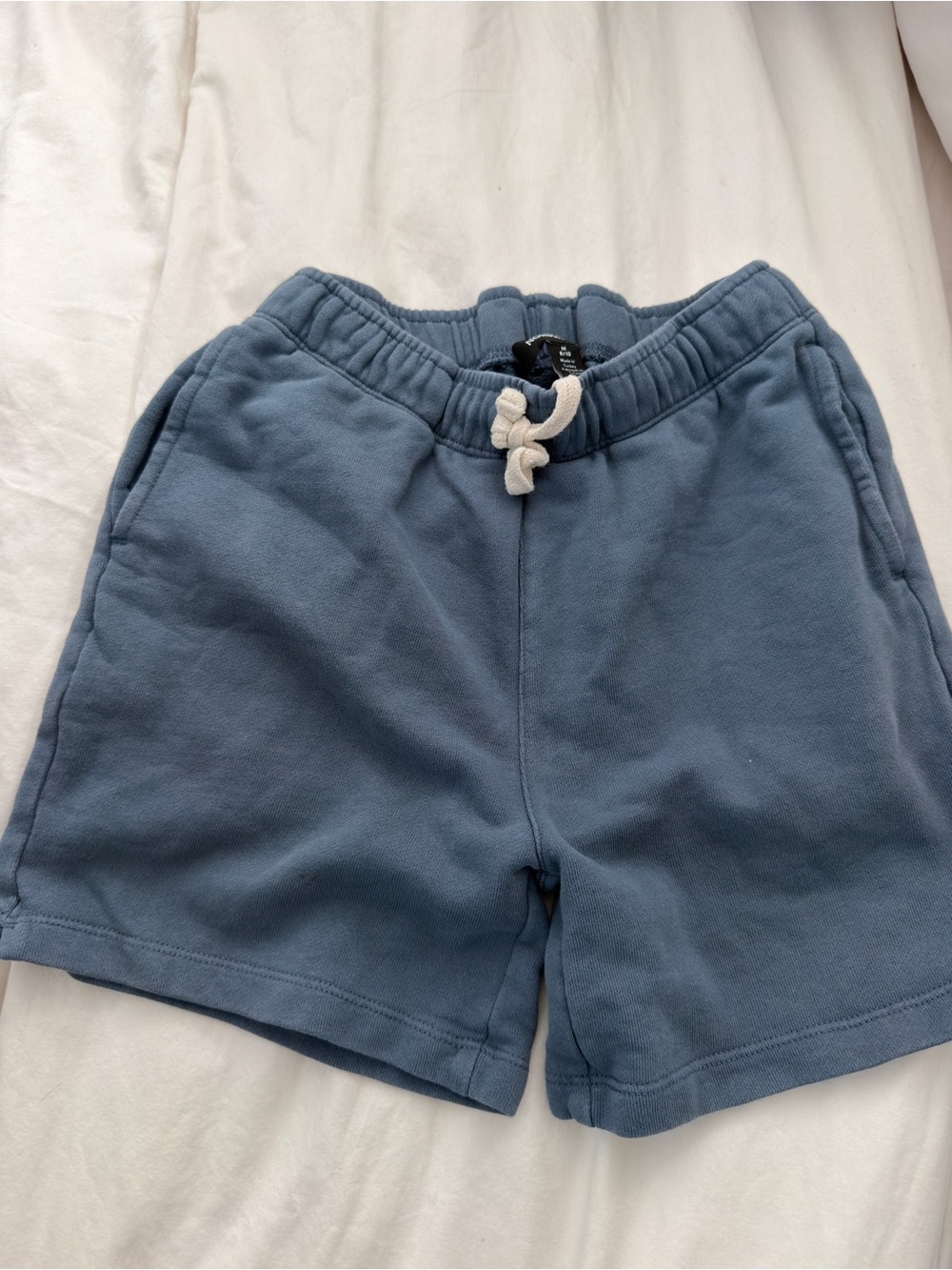 Nordstrom Blue Drawstring Knit Shorts for Kids